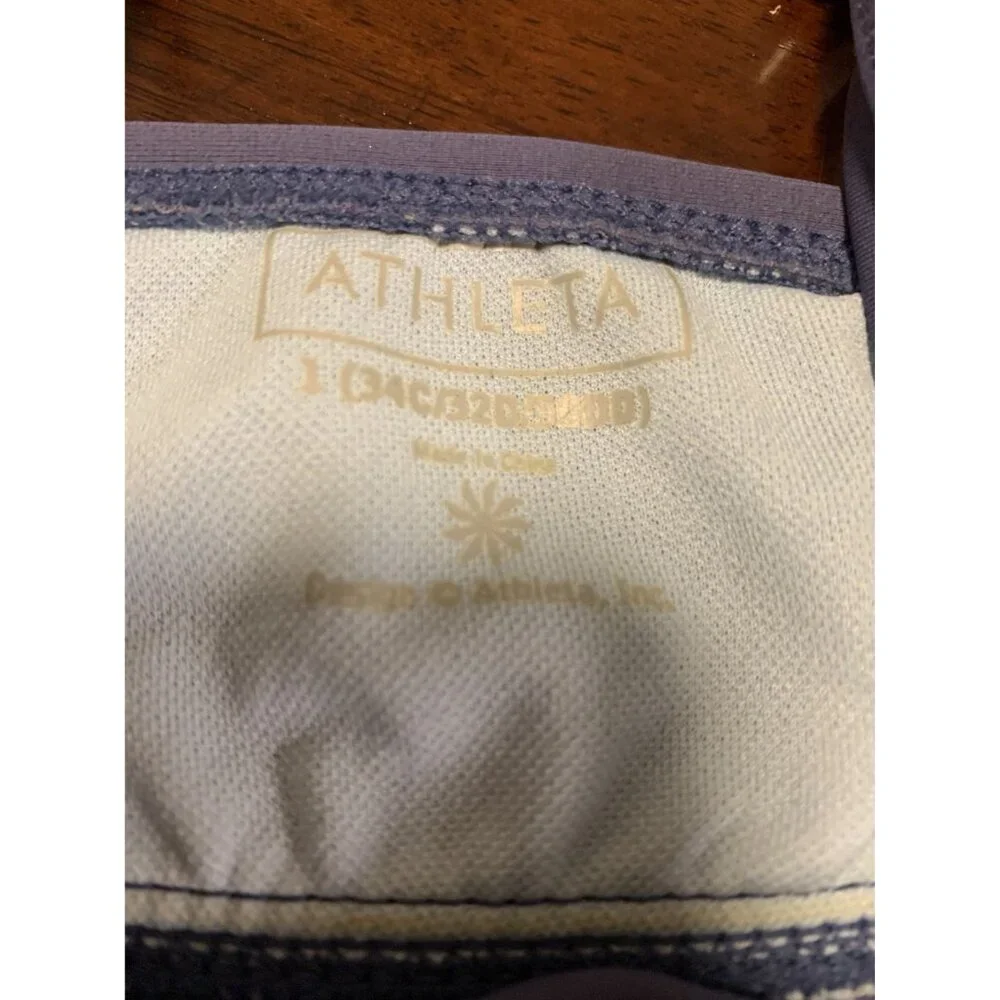 Athleta Tankini Top Ruched Baby Doll Size 34 C‎
